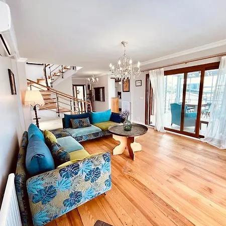 Urla Klorsuz Tuzlu Su Havuzlu Evde Konakla Appartement Denizli (Denizli)